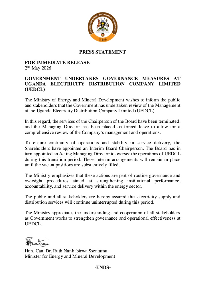 UBC UGANDA tweet media