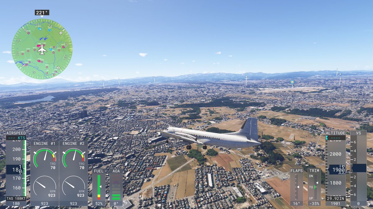 psd_hayate's tweet image. YS-11良いねぇ
#MSFS2024