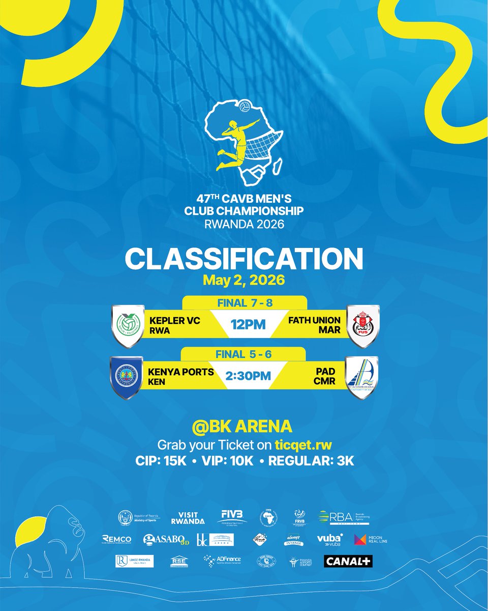 FRVB | RWANDA VOLLEYBALL tweet media