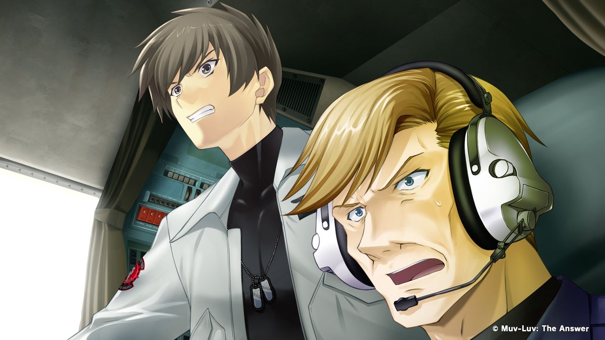 Muvluv_Official's tweet photo. ◤￣￣￣￣￣￣￣￣
#マブラヴ シリーズ　
　今日は何の日？
＿＿＿＿＿＿＿＿◢

2001年5月2日は、『トータル・イクリプス』にてユウヤ・ブリッジスとヴィンセント・ローウェルがアラスカ州国連軍ユーコン基地に着任した日です！

▼Steam
https://t.co/oLjP19P7Qe https://t.co/bDUsJ7Vj4F