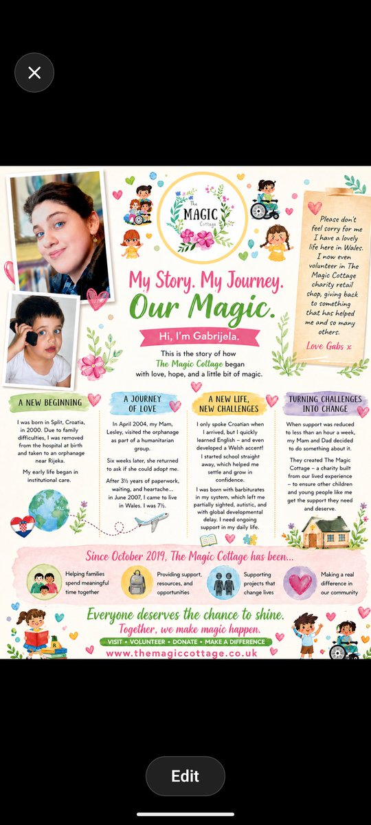 MagicCottageCIO's tweet photo. How The Magic Cottage was founded https://t.co/dI2MntqZnA