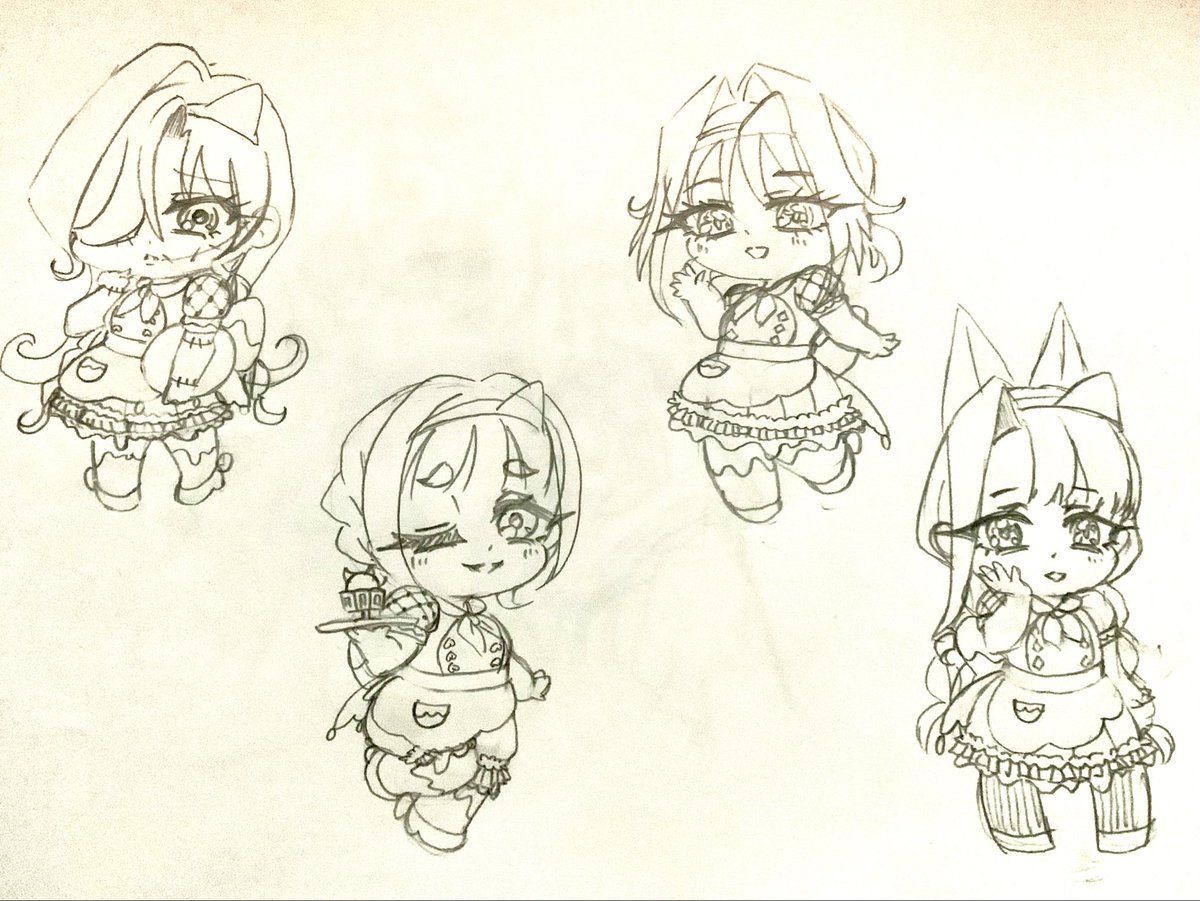 #物怪ラヴァーズ 
チョコミントちび
