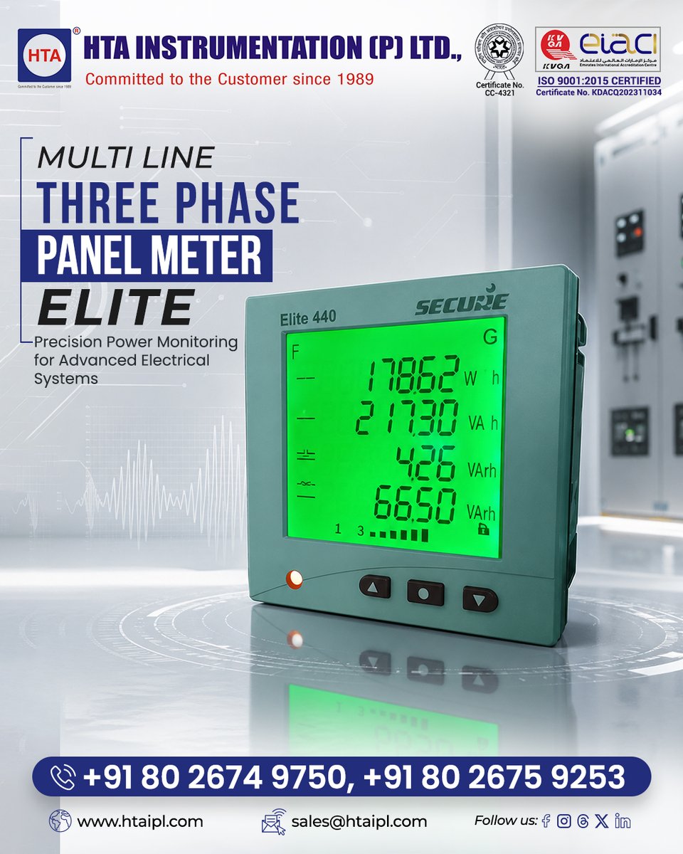 HTA Instrumentation Pvt Ltd tweet media