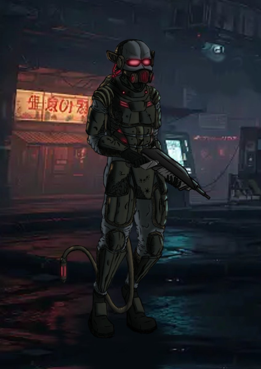 Kass32403324's tweet photo. finished my representation of what an Ariral Short soldier look like #votv #voiceofthevoid https://t.co/X1RDaLwF9v