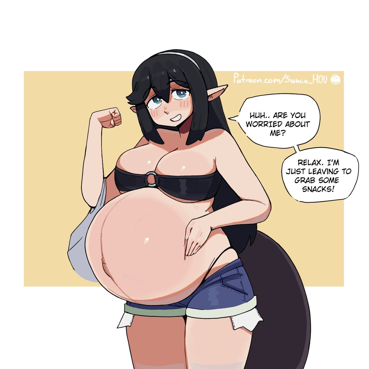 Sauce_HOU's tweet photo. Ready for summer! (artpiece for anon) https://t.co/KTA5Es2PlC