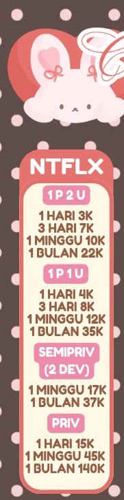 cupkendly's tweet photo. @pwokoyo hai kak, netflix ready yaa amanah &amp; garansi. lgsg cus chat ke https://t.co/XsnrfyyG2F aja ✨🎬 https://t.co/VZiyAIjQQL