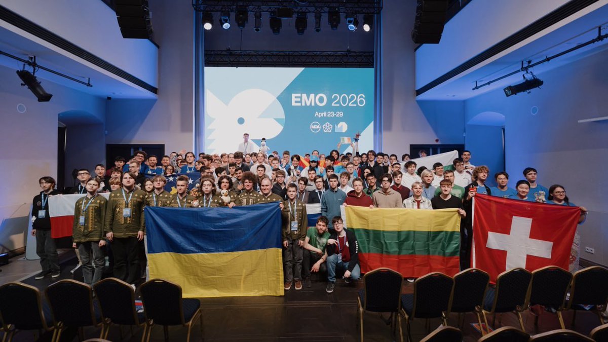 Ukrainian students win the first European Mathematical Olympiad!

Two teams from Ukraine - the senior and junior divisions - participated in the competition. In total, the 12 participants secured 8 medals: 3 gold and 5 bronze. Overall, the event featured 124 representatives from