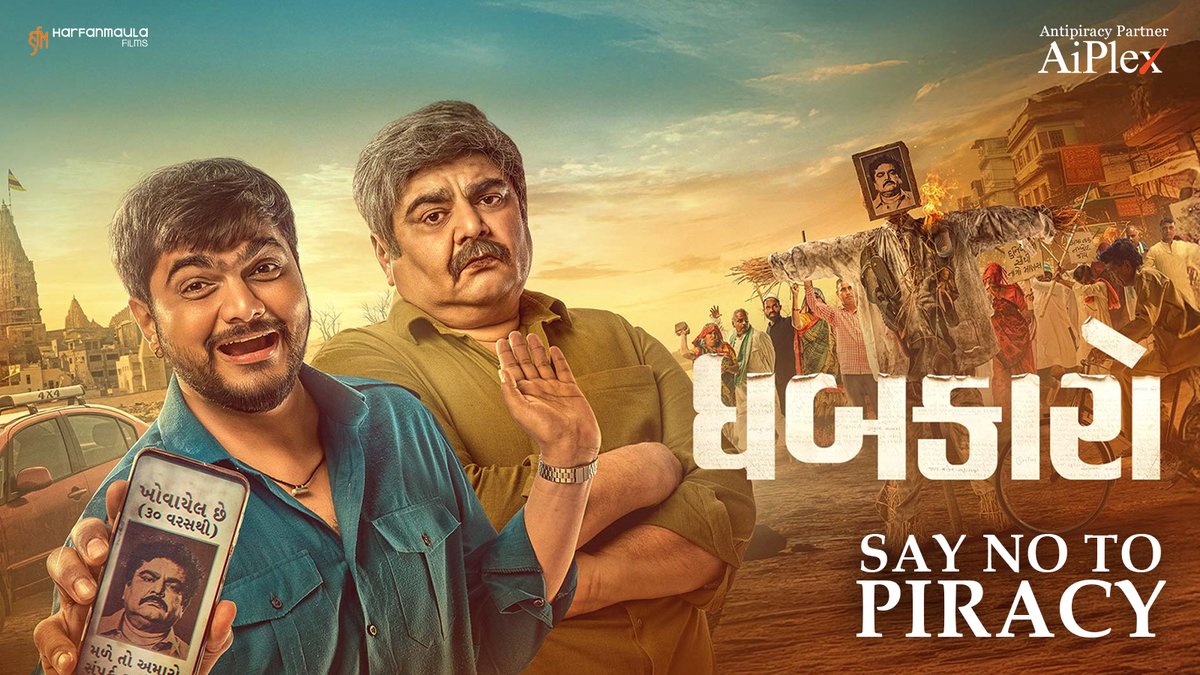 aiplexdigital's tweet image. A man defined by cruelty… chasing redemption
Ashok Patel’s quest for forgiveness uncovers a past he can’t escape ⚡🎬
Book your tickets now and catch the magic in theaters 🔥
#Dhabkaaro #Drama #bookingsopen #aiplex #antipiracy #aiplexantipiracy