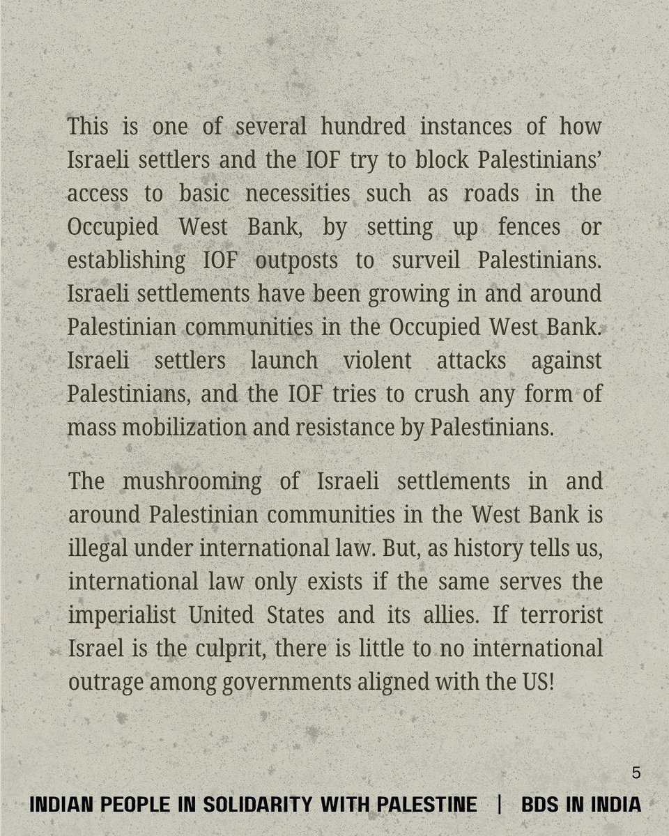 Indian People in Solidarity with Palestine tweet media