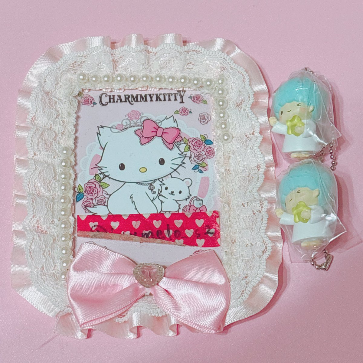 luvmelo_s2's tweet photo. ♡交換 希望♡

サンリオ　サンリオキャラクターズ　なかよしペアスイング　ガチャ　ガチャガチャ

譲⇒キキ
求⇒マイメロ　マイメロディ　2個

まとめて優先でお願いいたします。

普通郵便希望です。
誰でもお気軽によろしくお願いいたします。 https://t.co/yDVAr2tikX