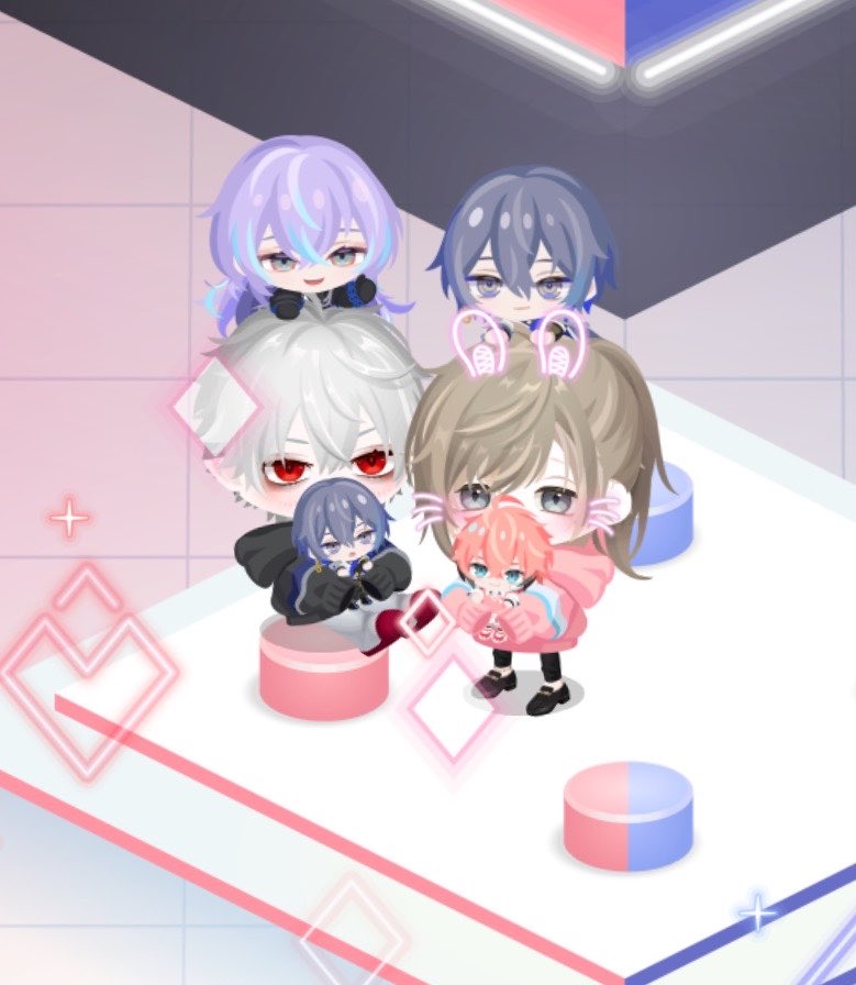 初日から楽しんでまーす‼️‼️
コラボ大感謝〜‼️‼️🥺🫶❤️
 #ピグパぎゃうるふコラボ