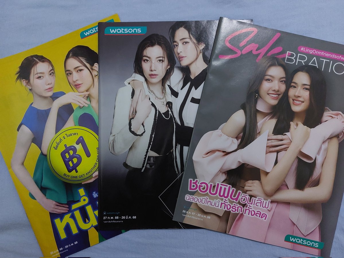 Svnri53_N's tweet photo. แค็ตตาล็อก watsons เซ็ต 3 ปก
(มีหลายเซ็ต)

สนใจ dm สอบถามราคาได้ค่ะ
#ตลาดนัดหลิงออม #ตลาดนัดLingOrm https://t.co/rWfpYmBosp