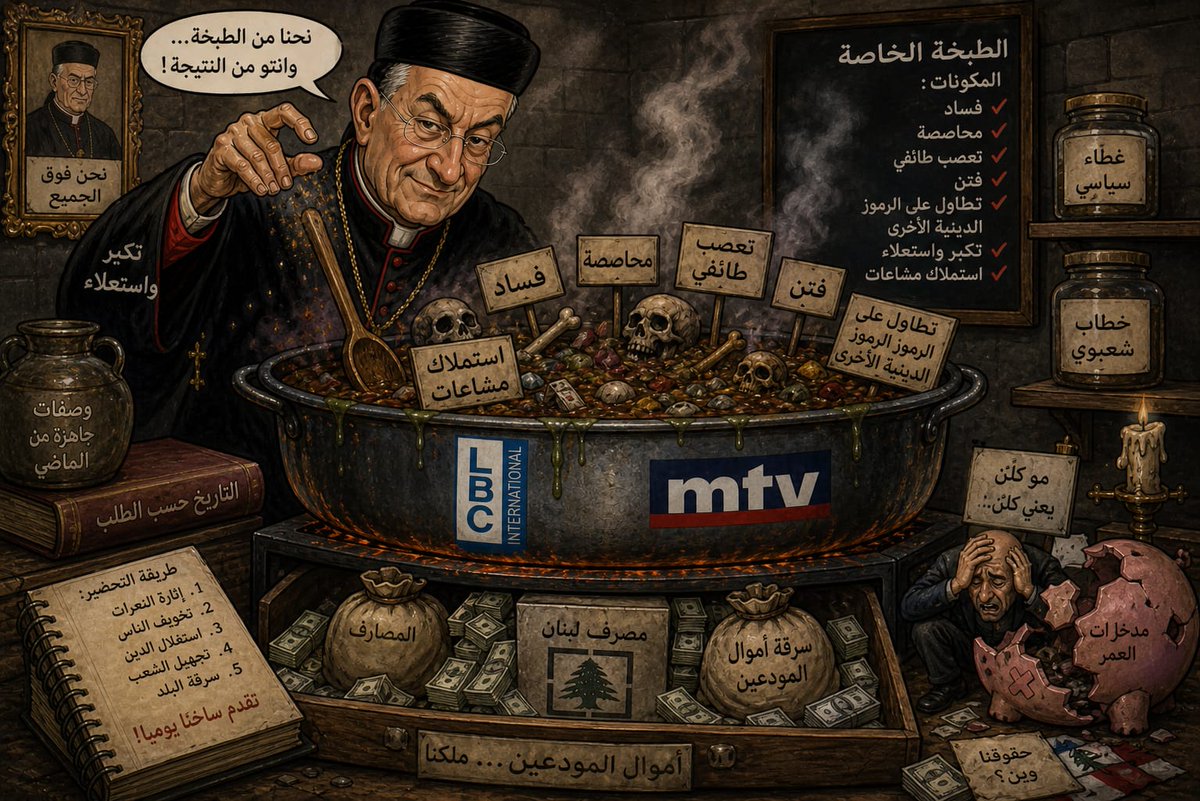 Alihadi_Zd's tweet photo. مزبوط إنو عطول منسمع حكي عن تغطية البطرك للعملا (المسيحيين خصوصا) بالاضافة للدفاع عن سياسيين فاسدين وتهريب أموال بالدولار تحت عناوين دينية، بس ما لازم ننشر هيك صور أو خبريات بدون ما نتأكد.
هيدا نموذج عن الصور اللي ما لازم ننشرها 👇🏼 https://t.co/kt6XofDJ6W