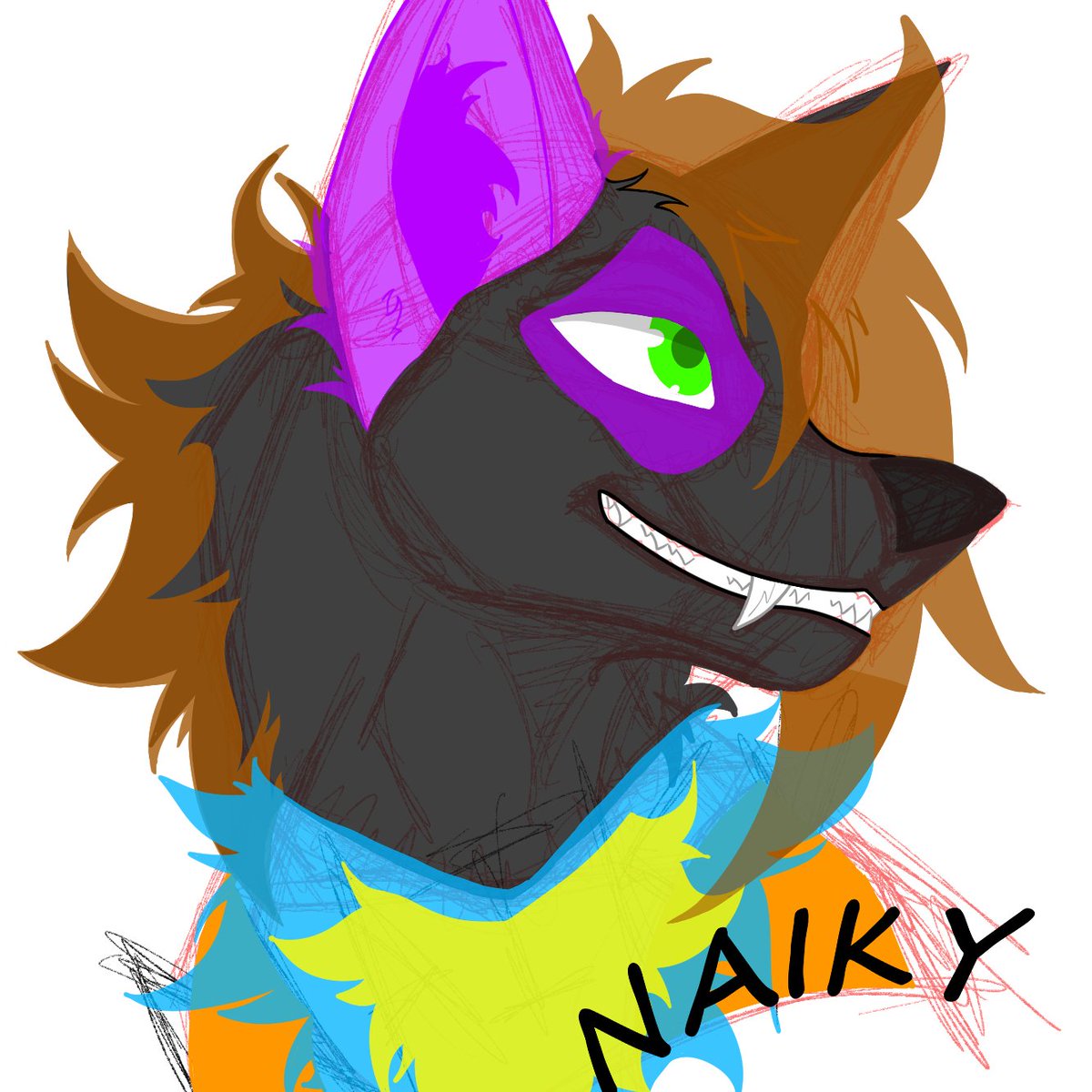 Jabagrigio's tweet image. Wip badge/icon

Quise probar otras forma de dibujar

#badge #icon #wolf #furry #digitalart #art #wip