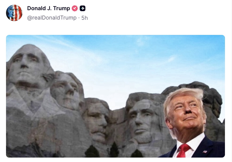 Donald J Trump Posts TruthSocial tweet media