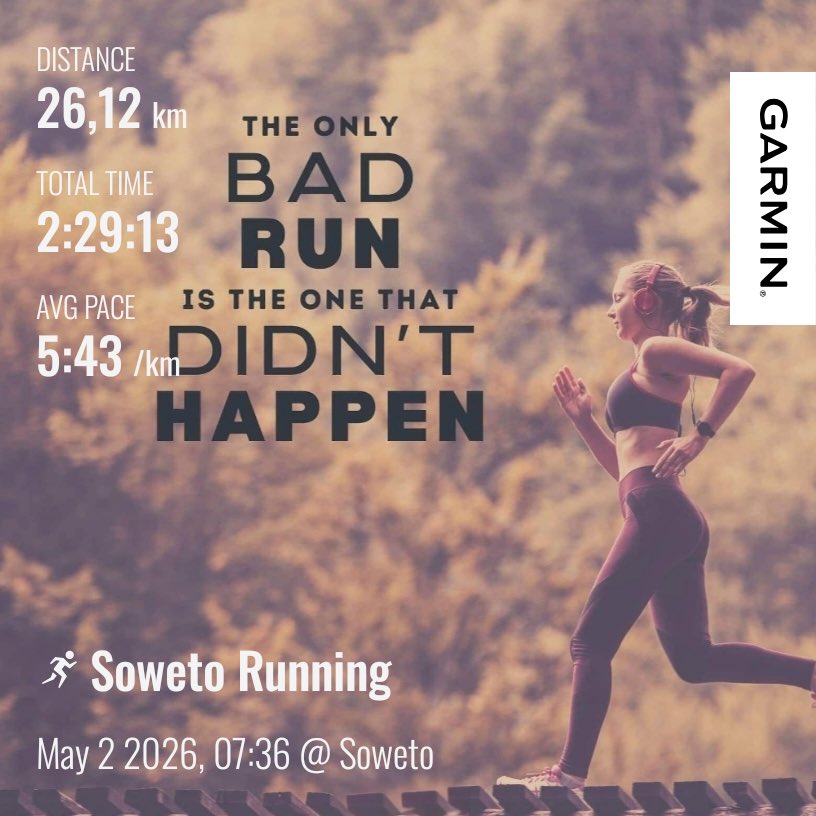 HD6300's tweet photo. Saturday Morning Run 
#FetchYourBody2026
#IChoose2Bactive
#RunningWithTumiSole
#Fitness
#IPaintedMyRun
#TrapnLos https://t.co/mbNR0KoDV5