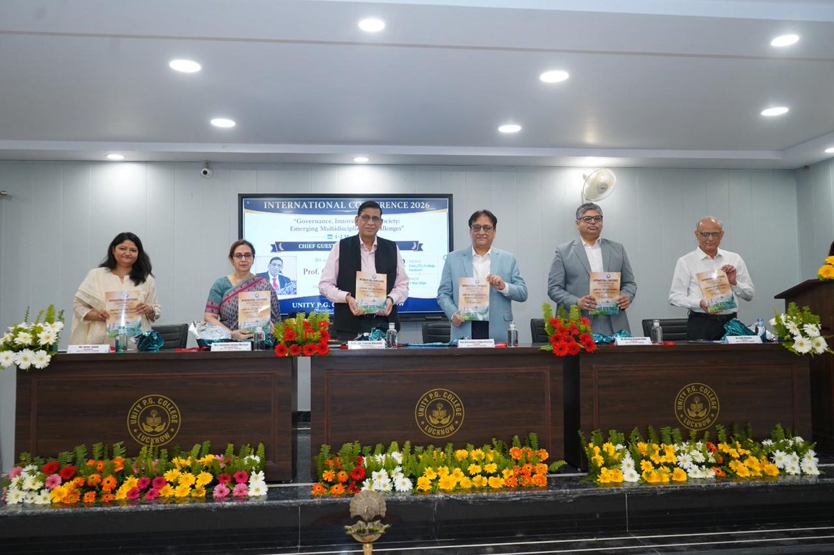 UnityPGLawColl1's tweet photo. The conference commenced with Dr. Faizan Mustafa’s inspiring keynote. Technical sessions on governance, technology, law, education, and global development fostered scholarly exchange, innovative ideas, &amp; insightful discussions among eminent experts, researchers, and participants. https://t.co/e7qcPUZ0Bn