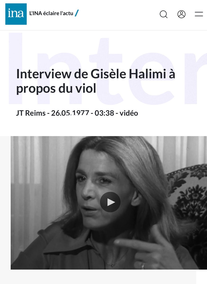QReconquete's tweet image. Elle a dit ça en 1977 (il y a 50 ans)

Aujourd’hui les étrangers sont surreprésentés dans les stats des viols.

Ces propos ne sont donc pas valables.
Manipulation niveau 💯 

#nemesis
Sources: 
@Inafr_officiel : fresques.ina.fr/panorama-grand…
@marc_vanguard : x.com/marc_vanguard/…