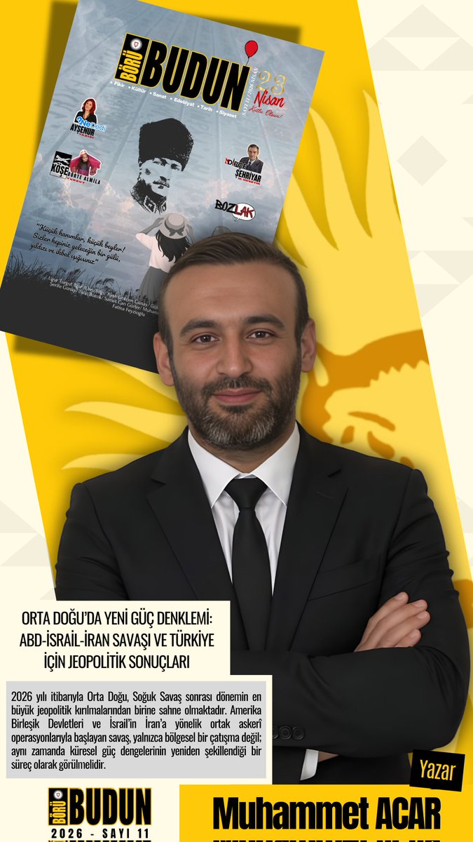Börü Budun Dergisi tweet media