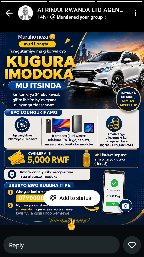 SpecialGN_UN's tweet image. Harabaye ntihakabe.
Harapfuye ntihagapfe.
Hapfuye imbwa n'imbeba.
Hasigaye #LONGTAI AUTO.

#ClimateAction