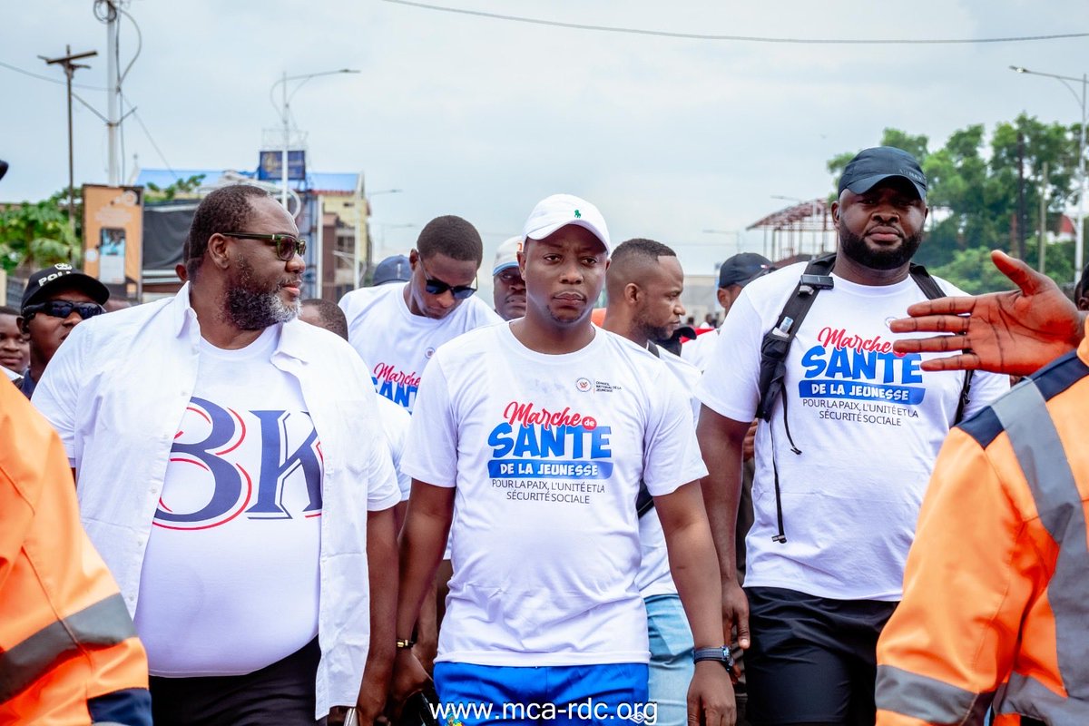 ArmandManasse's tweet photo. Marche de santé, organisée par le #CNJ, son excellence monsieur le President @KasongoKas du #MCA à répondu Présent avec quelques boosters.
#MCA NA MOTEMA❤️🇨🇩
#TheSniper🥷🏻 https://t.co/d7CCbNmm6u