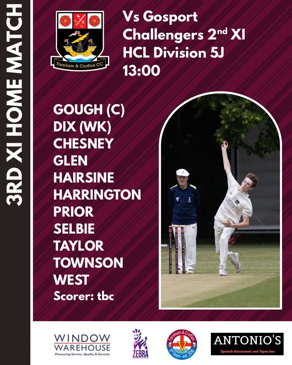 cricket_fareham's tweet image. It’s game day and more team news has dropped how exciting!!