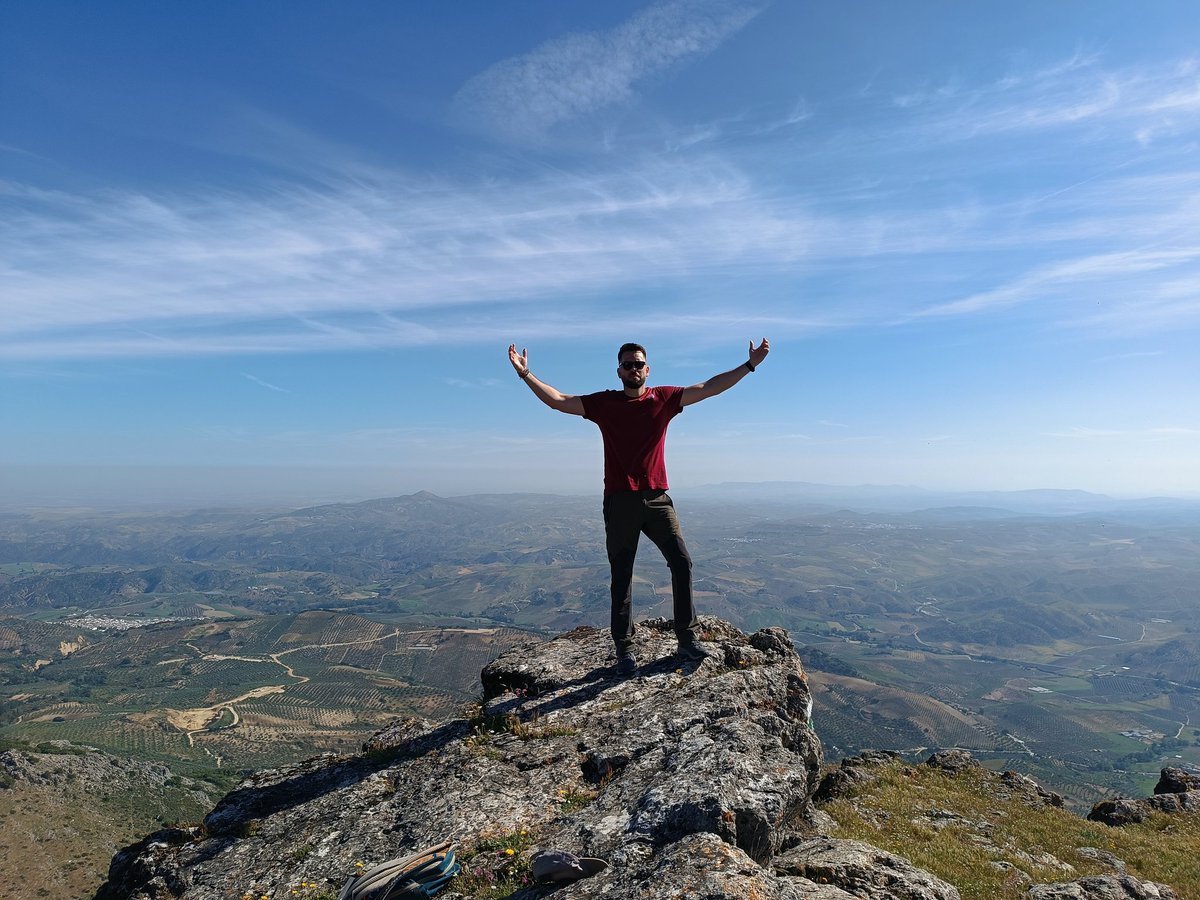 APB87's tweet photo. Peñón de Algámitas 💪🏽⛰️⛓️ https://t.co/laOoCpMBJ0