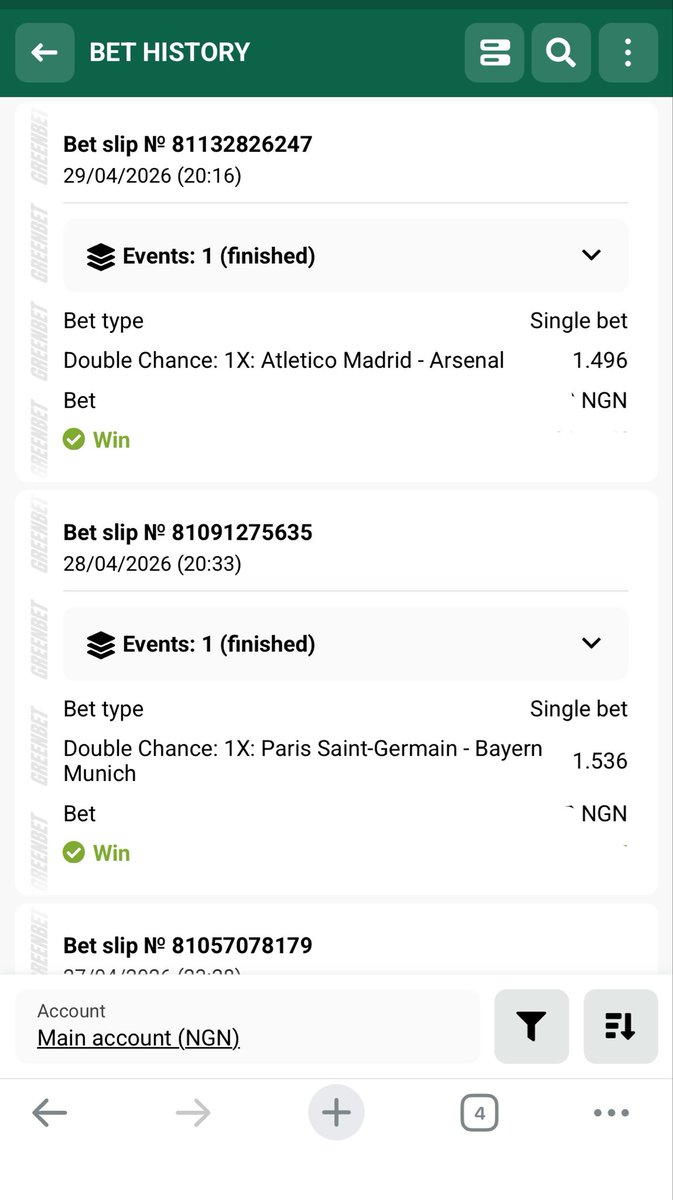 predictionsight's tweet photo. I’ve been playing this rollover thing low key, four times in a row now don boom, I fit start dey post am now make everywhere red https://t.co/hn3CxVcsNK