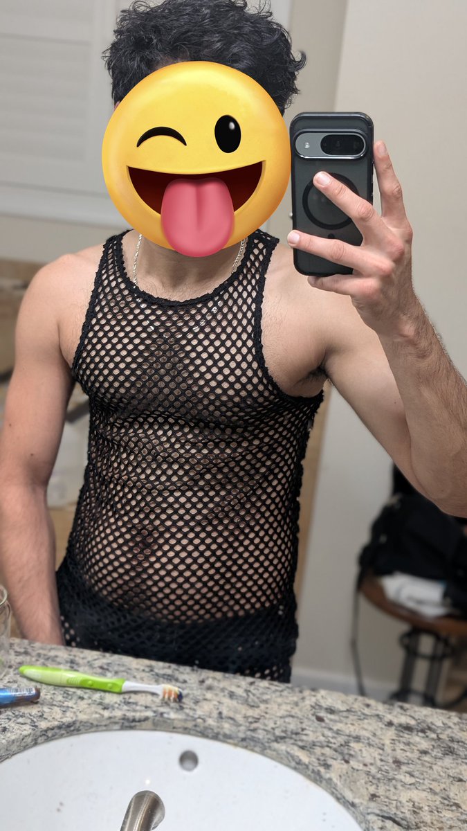 subdesinyc's tweet photo. "Mesh or no mesh? Towel drop or full tease? Bathroom mirror said both vibes hit different today 🔥😈 Which one’s got you https://t.co/3YM2GEPqNs