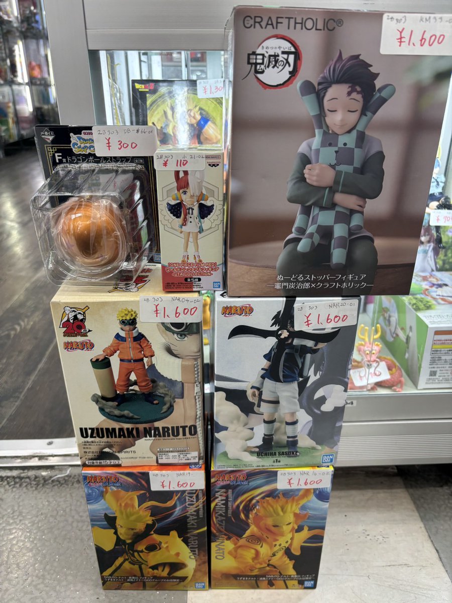 ☆2B303ケースに入荷しました!! フィギュア 各種 ・NARUTO ☆2B303ケースに入荷しました!! フィギュア 各種 ・NARUTO