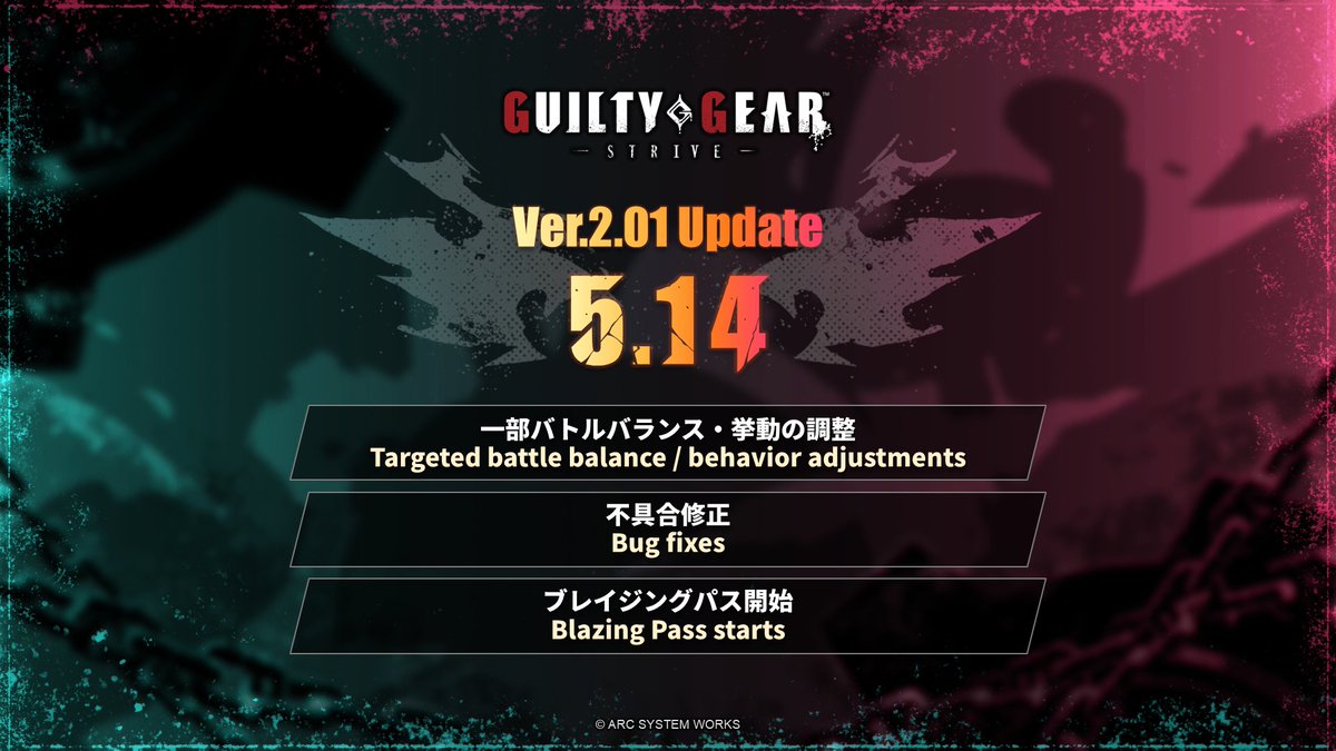 GUILTY GEAR OFFICIAL tweet media