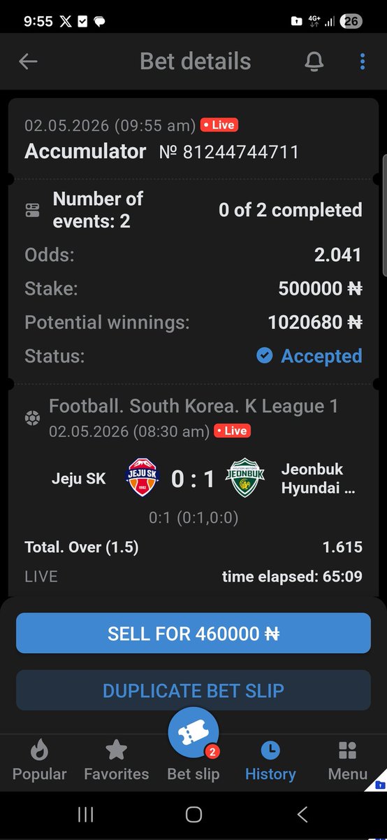discreetbets's tweet photo. Live
1xbet global: VRAD5 https://t.co/vKJWtWF9uO