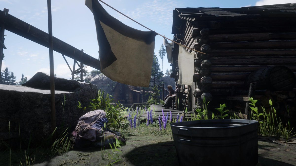 VG_Appliances's tweet image. Red Dead Redemption 2

This is a little bit of a stretch on my part but I felt this is appropriate to post. 

The hanging laundry looks great in the morning sunshine. Like many things in RDR2, the NPC day/night schedules make the world feel very much alive

#Rockstar #PS5