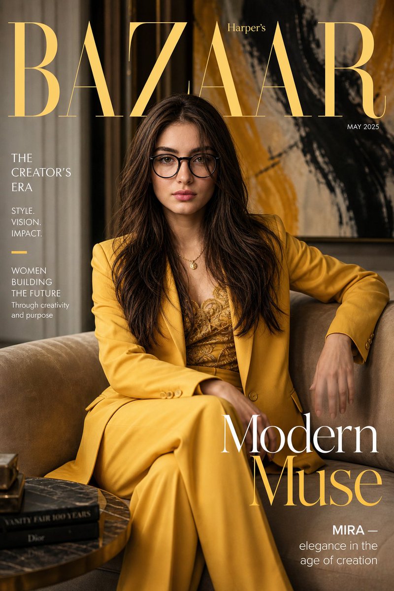 Harper’s Bazaar Magazine Cover