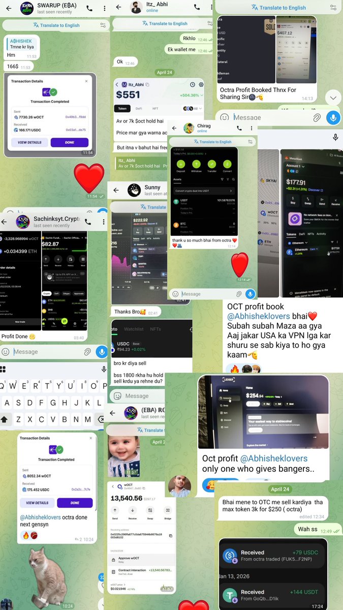 EarnByAbhi's tweet image. April Ended At Good Note🤝

2-3 Back To Back Profits👇🏻

• Octra - 2-4 digit profit from a free testnet airdrop (no one else in the whole community gave this)

• Gensyn - 2-4 digit gains from node running

• MegaETH - ~2x ICO returns for presale users but normal users didn’t