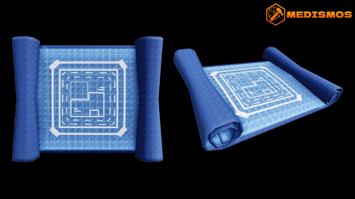 MedismosDev's tweet photo. Stylized blueprint scroll
Commission complete ✅

Roblox ready prop with stud texture.

Commissions open.
DM me on discord: medismos

#Roblox #modeler #RobloxStudio #RobloxDev #GameArt #3DModeling #Props https://t.co/uQdPX2ucme