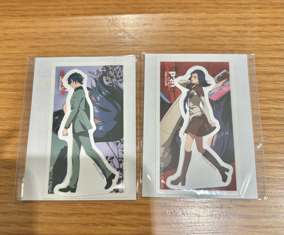 kosuna_goods's tweet photo. ペルソナ 秋葉原 アトレ 交換

譲▼
クリアシート:P1、P3M
グリッター缶バッジ:P3M
ガラポンC賞:P1、P2罰

求▼
P3M P5(すべてアップのみ)

現在アトレにおりますので手渡し可能です
よろしくお願いいたします🙇‍♀️ https://t.co/sqm0qwdmhb