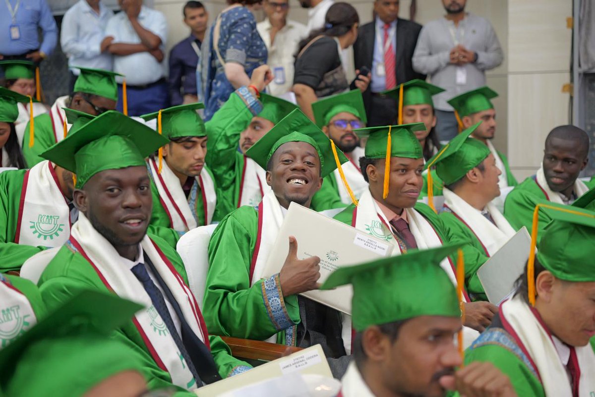 KIITUniversity's tweet photo. We at KIIT proudly congratulate our international graduates of the Class of 2026 on this momentous occasion of the Special Convocation. Your presence has transformed classrooms into global learning spaces and friendships into lifelong international bonds.

As you step into the next chapter, you carry forward not only a degree but the values of knowledge, compassion, and leadership nurtured at KIIT.

On this special occasion, we were truly honoured to host H.E. Dr Abdenor Khelifi, whose esteemed presence and blessings added profound significance to this memorable occasion.

Today marks not an end, but the beginning of a lifelong connection. You will always remain an integral part of the KIIT family, bound by shared experiences, aspirations, and a global vision.

The world awaits your impact. Go forth and lead!