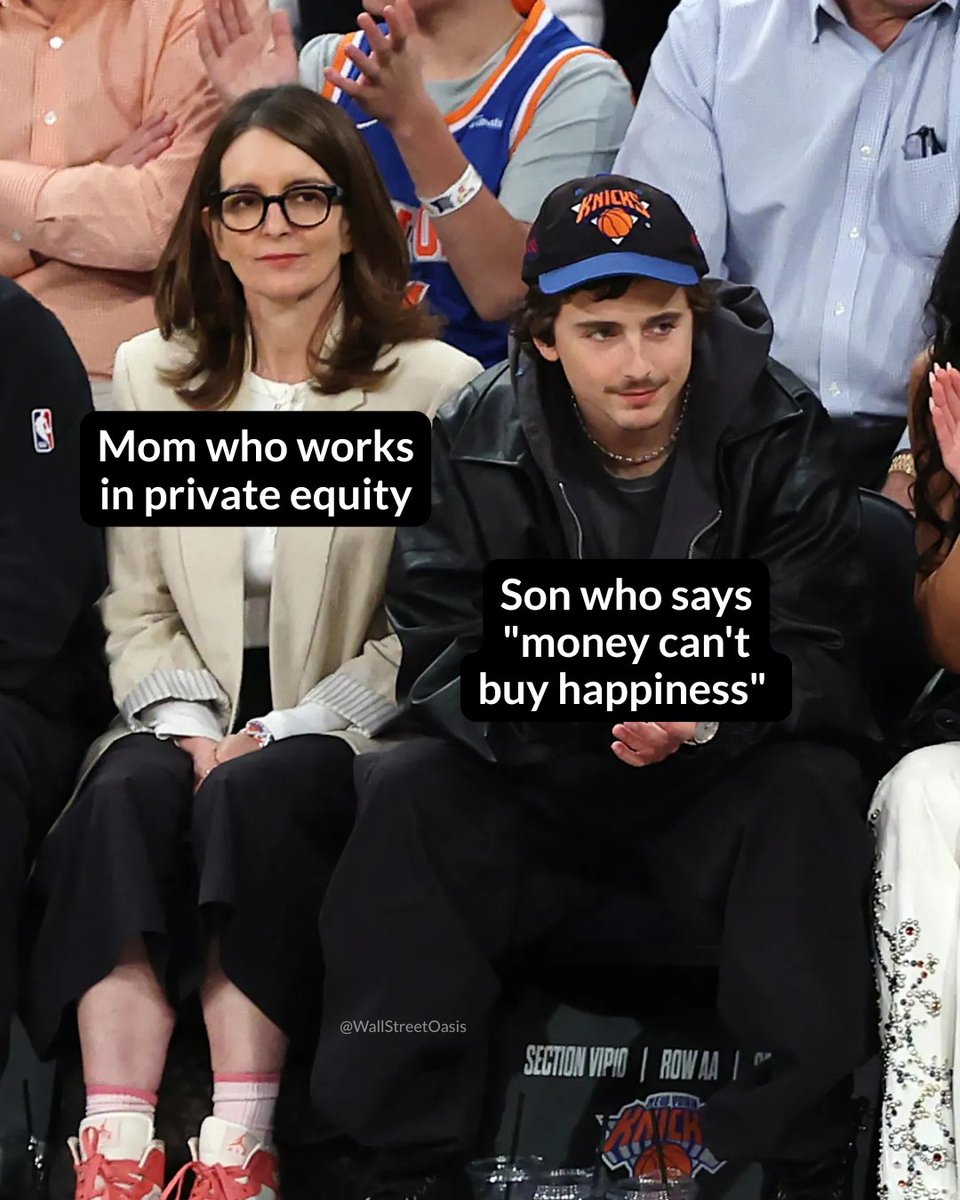 WallStreetOasis's tweet image. 🤷 Can't decide if I want to be the mom or the son 👇 
----
🚀 Target or non-target, it doesn’t matter. WSO Academy has helped thousands land IB offers. 🔥 You’re next. ✅ Apply to WSO Academy now &amp;gt;&amp;gt;&amp;gt; 🔗 wallstreetoasis.com/academy/applic…

#investmentbanking #memes #privateequity #tinafey