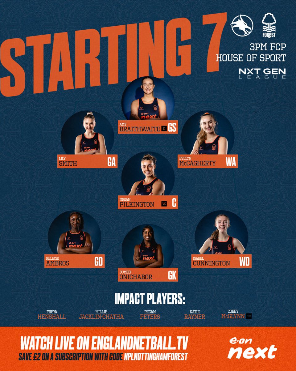 Nottingham Forest Netball tweet media