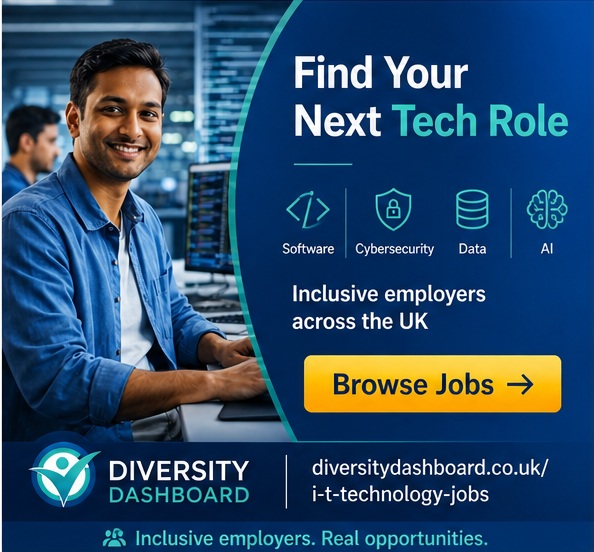 Diversityjobs4u's tweet image. Looking for your next tech role?
Explore jobs in software, data, cybersecurity &amp;amp; AI — with inclusive employers across the UK.
👉 diversitydashboard.co.uk/i-t-technology…
#TechJobs #ITJobs #Diversity #Hiring