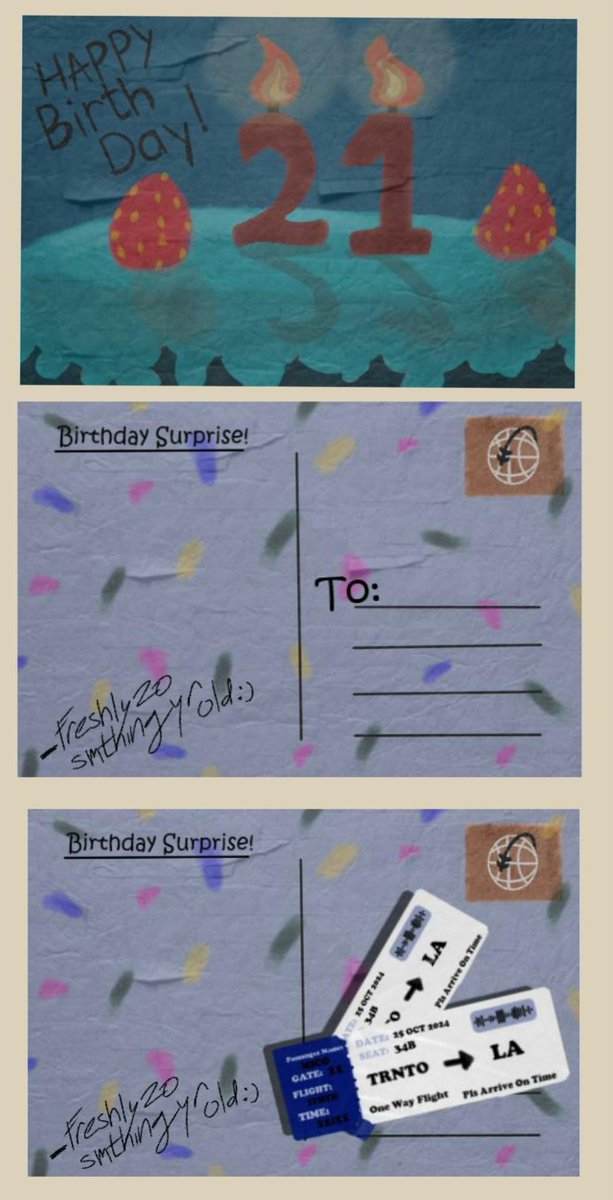 grumblebugz's tweet photo. So I didnt get a StillVille Postcard lol and bc of that fact I decided to design a couple of my own Mico inspired postcards instead! Just for fun! Each one's dedicated to a specific ep of his, with details to certain songs and stuff [click on alts for more of that lol] (1/2) ⏬️ https://t.co/0jpa6pcpiv