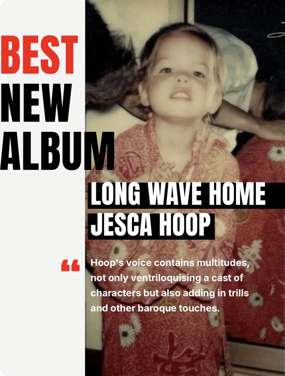 StateofSoundMag's tweet photo. Jesca Hoop’s 7th studio album is State of Sound’s best new release | READ OUR REVIEW: https://t.co/6J3oYoCHBb #jescahoop https://t.co/9qgxE1XOKf