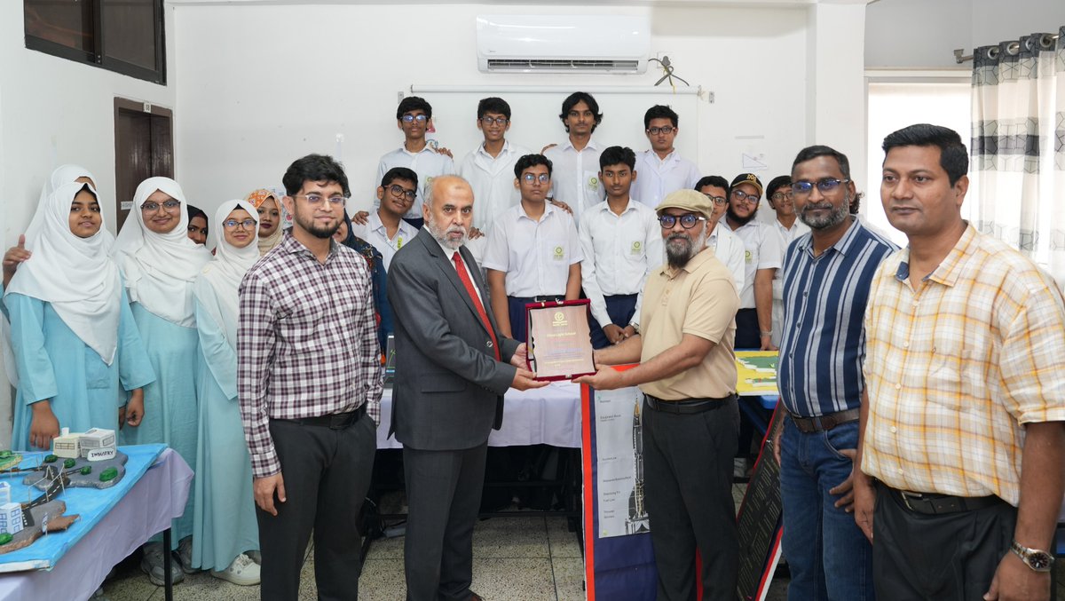 vcbubt's tweet photo. We are honored to share that our honorable Vice Chancellor, Prof. Dr. A. B. M. Shawkat Ali, graced the Annual Science Festival 2026 at Olive Light School, as the Chief Guest. https://t.co/95NXwCroeo
