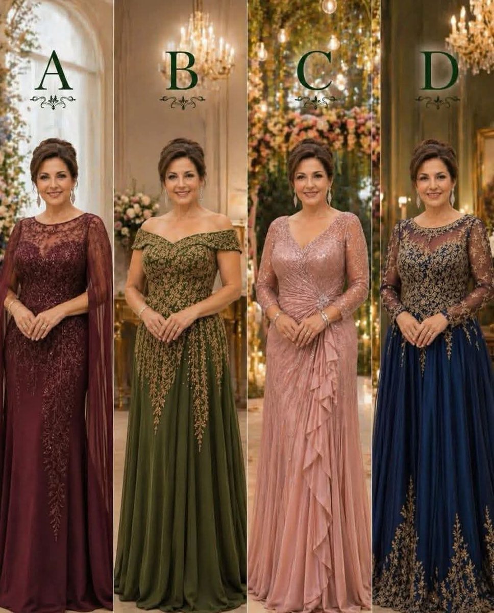 cutiieepie6's tweet image. Assist the bride's mother in selecting the ideal dress for her big day! After considering four gorgeous options, vote and make this memorable moment with loved ones, ensuring the perfect choice.
#lifestyle #wedding #dress #fashion #newfashion