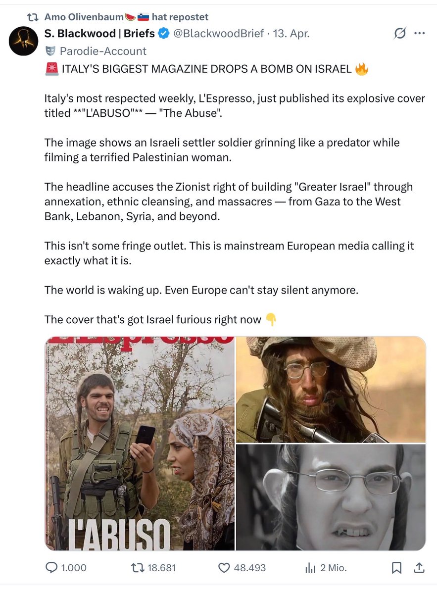 Alexander Schaumburg🇮🇱🇺🇦🇮🇷 این آخرین نبرده tweet media
