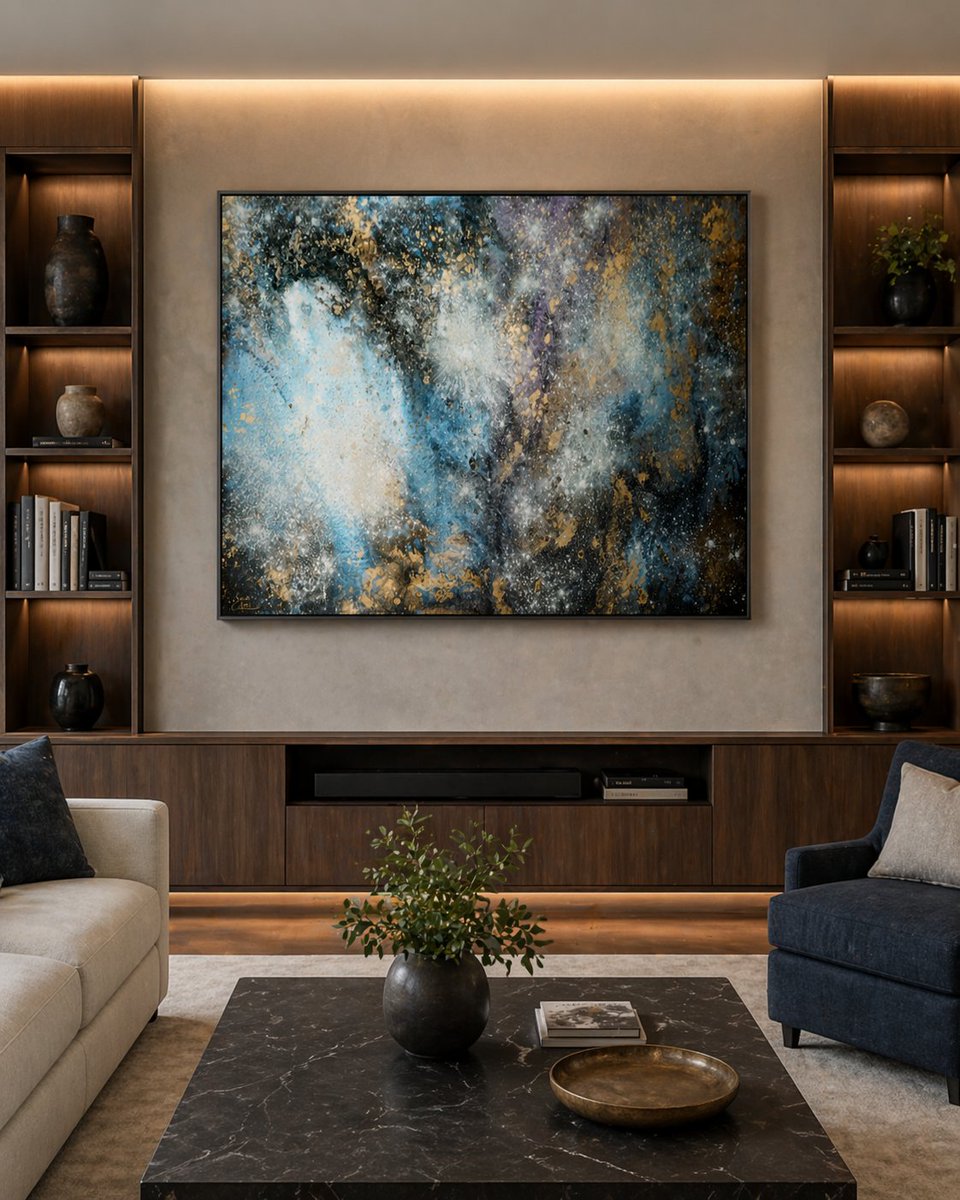 Art_Gallery_UK's tweet image. Where art meets atmosphere, bold, fluid, and impossible to ignore. 

 #AbstractArt #ModernLiving #InteriorDesign #ArtLovers #LuxuryStyle #CreativeSpaces