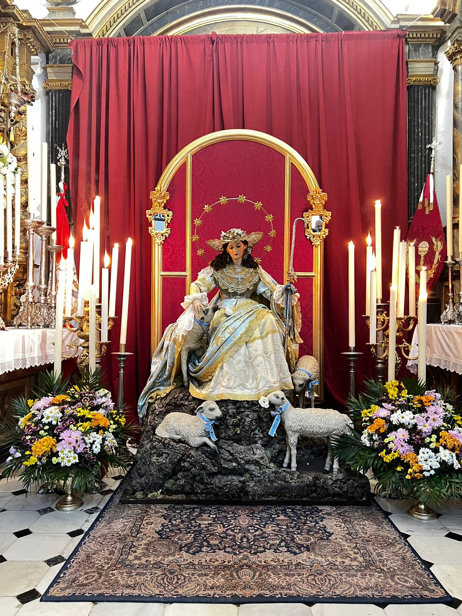 sacramentaldh's tweet photo. Solemne Besamano de la Divina Pastora de las Almas. https://t.co/A37WIrgfIe