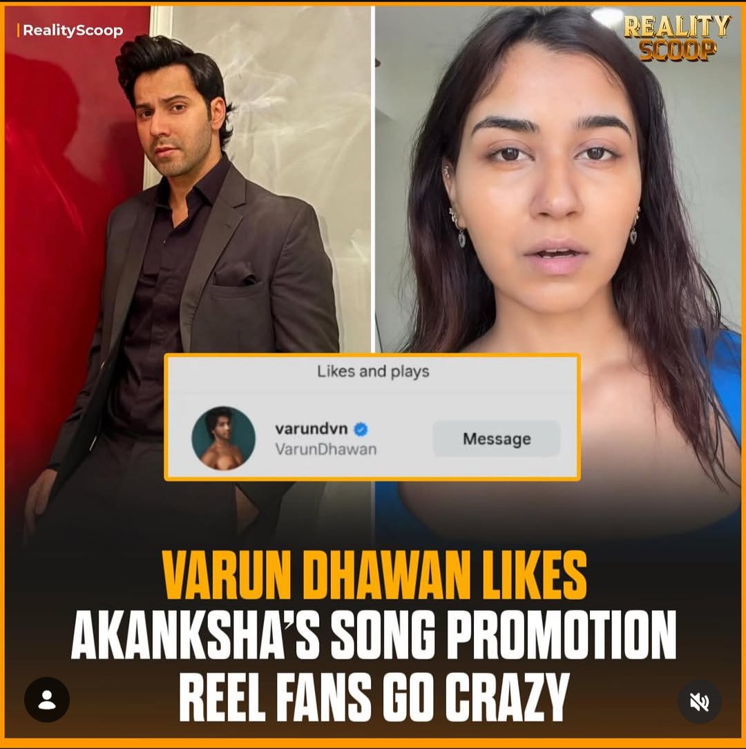Adrija333's tweet photo. Had hai yarr.. ab Akanksha ne Varun Dhawan ko bhi apna PR bana liya hai 🤧

#AkankshaChoudhary #SplitsvillaX6 https://t.co/VSxh3smt2p