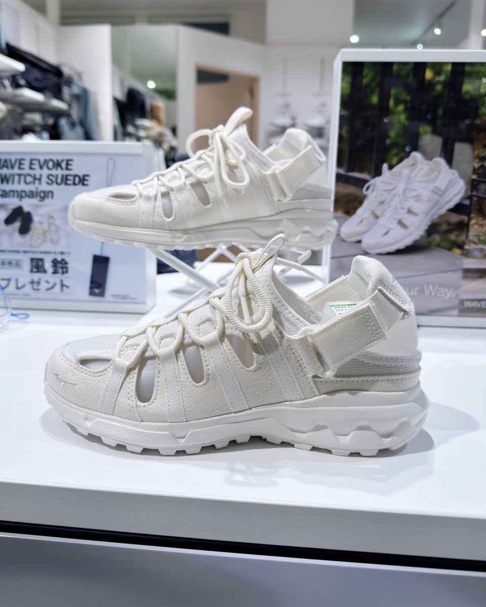 𝗪𝗔𝗩𝗘 𝗘𝗩𝗢𝗞𝗘 𝗦𝗪𝗜𝗧𝗖𝗛 𝗦𝗨𝗘𝗗𝗘👟 スエード調人工皮革